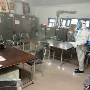 Weekly sanitization of GSSS Khuda Lahora